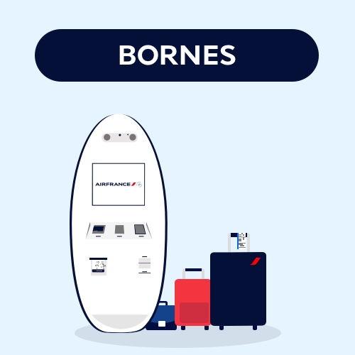 Bornes Air France